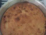 Torta invertida de manzana