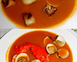 Foto del paso 6 de la receta: Sopa sencilla de bogavante con almejas