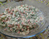 Foto del paso 3 de la receta: Árbol de Navidad de ensalada rusa