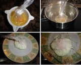 Foto del paso 2 de la receta: Huevos poché con virutas de jamón ibérico
