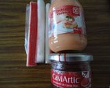 Foto del paso 1 de la receta: Tartaletas de surimi y salsa cocktail