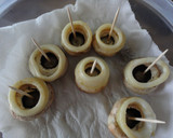 Foto del paso 6 de la receta: Pintxo de champiñón con gamba y calamar