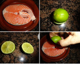 Foto del paso 1 de la receta: Salmón asado al romesco