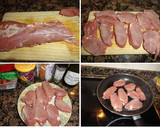 Foto del paso 1 de la receta: Solomillo de cerdo con salsa agridulce al cava