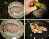 Foto del paso 5 de la receta: Pollo relleno de queso de cabra al pesto
