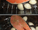 Foto del paso 2 de la receta: Salmón y almejas con lima y eneldo