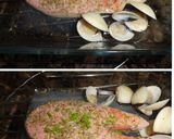 Foto del paso 3 de la receta: Salmón y almejas con lima y eneldo