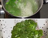 Foto del paso 1 de la receta: Crema de espinacas y setas cultivadas