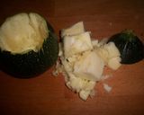 Foto del paso 1 de la receta: Calabacín relleno con zarangollo murciano