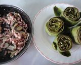 Foto del paso 4 de la receta: Alcachofas estofadas con champiñones y bacón