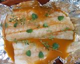 Foto del paso 5 de la receta: Bacalao al horno con hierbas frescas y pimentón de La Vera