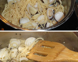 Foto del paso 3 de la receta: Espaguetis al pesto con almejas