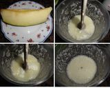 Foto del paso 1 de la receta: Crema bicolor de mango y melón