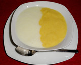 Foto del paso 4 de la receta: Crema bicolor de mango y melón