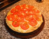 Foto del paso 9 de la receta: Pizza Napolitana rellena con jamón y mozzarella