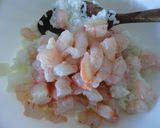 Foto del paso 3 de la receta: Calamares rellenos de arroz con gambas