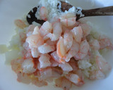 Foto del paso 3 de la receta: Calamares rellenos de arroz con gambas
