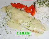 Foto del paso 5 de la receta: Merluza a la papillotte con salsa de espárragos