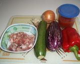 Foto del paso 1 de la receta: Pisto de verduras y carne picada de cerdo