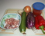 Foto del paso 1 de la receta: Pisto de verduras y carne picada de cerdo