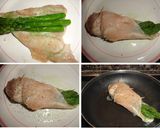 Foto del paso 3 de la receta: Rollo de pechuga de pollo con espárragos
