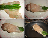 Foto del paso 3 de la receta: Rollo de pechuga de pollo con espárragos