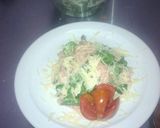 Foto del paso 1 de la receta: Ensalada de rúcula, jamón serrano y parmesano