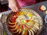 Tarta invertida de manzanas
