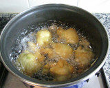 Foto del paso 6 de la receta: Buñuelos de lechuga y atún en brochetas