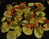 Foto del paso 5 de la receta: Lubina a la espalda con cama de verduras