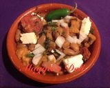 A picture of step 5 of Mexican Charro Beans.