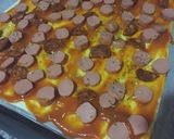 Foto del paso 1 de la receta: Pizza de hojaldre con salchichas y chorizo