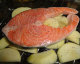 Foto del paso 2 de la receta: Salmón al aroma de manzana