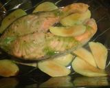 Foto del paso 4 de la receta: Salmón al aroma de manzana