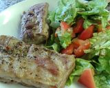 Foto del paso 6 de la receta: Pechito de cerdo con manta al grill