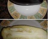 Foto del paso 1 de la receta: Crema de berenjena y espárragos en conserva