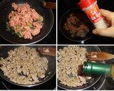 Foto del paso 4 de la receta: Berenjena rellena de carne trufada