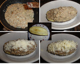 Foto del paso 6 de la receta: Berenjena rellena de carne trufada