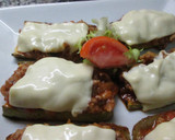 Foto del paso 8 de la receta: Pizzetas de calabacines con boloñesa