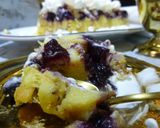 Foto del paso 11 de la receta: Budín de plátano con mermelada de arándanos