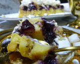 Foto del paso 11 de la receta: Budín de plátano con mermelada de arándanos