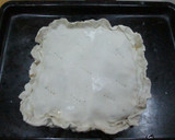 Foto del paso 5 de la receta: Tarta de hojaldre con verduras y chopped de pork
