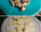Foto del paso 1 de la receta: Tortilla de champiñones y queso brie