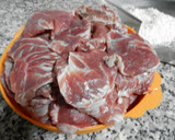 Foto del paso 1 de la receta: Carrilleras de cerdo guisadas en salsa