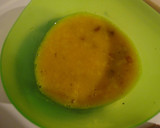 Foto del paso 2 de la receta: Huevos revueltos con guisantes y jamón