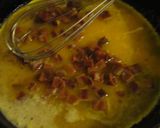 Foto del paso 4 de la receta: Huevos revueltos con guisantes y jamón