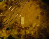 Foto del paso 5 de la receta: Huevos revueltos con guisantes y jamón