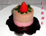 Foto del paso 6 de la receta: Pastelitos de chocolate y fresas