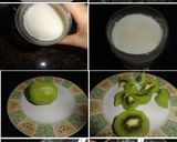 Foto del paso 3 de la receta: Panna cotta de coco y kiwi