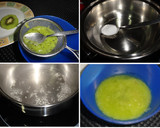 Foto del paso 5 de la receta: Panna cotta de coco y kiwi